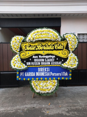 Papan Bunga Duka di Rawasari